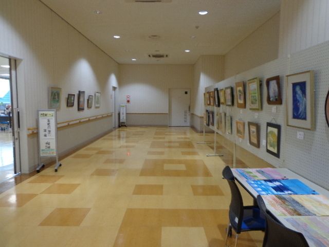「きらぼし館」で和紙ちぎり絵作品展～山口県下松市